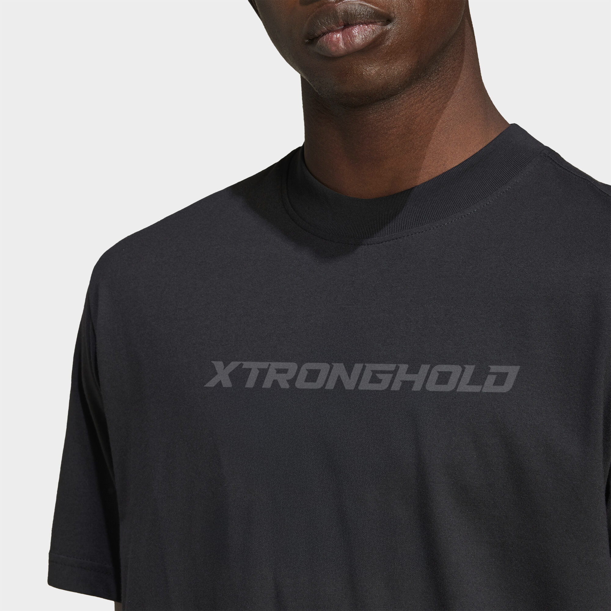 XTRD Men's Resilience Relaxed fit Cotton T-Shirt - Black 03 Men's Resilience Cotton T-Shirt - Image 16