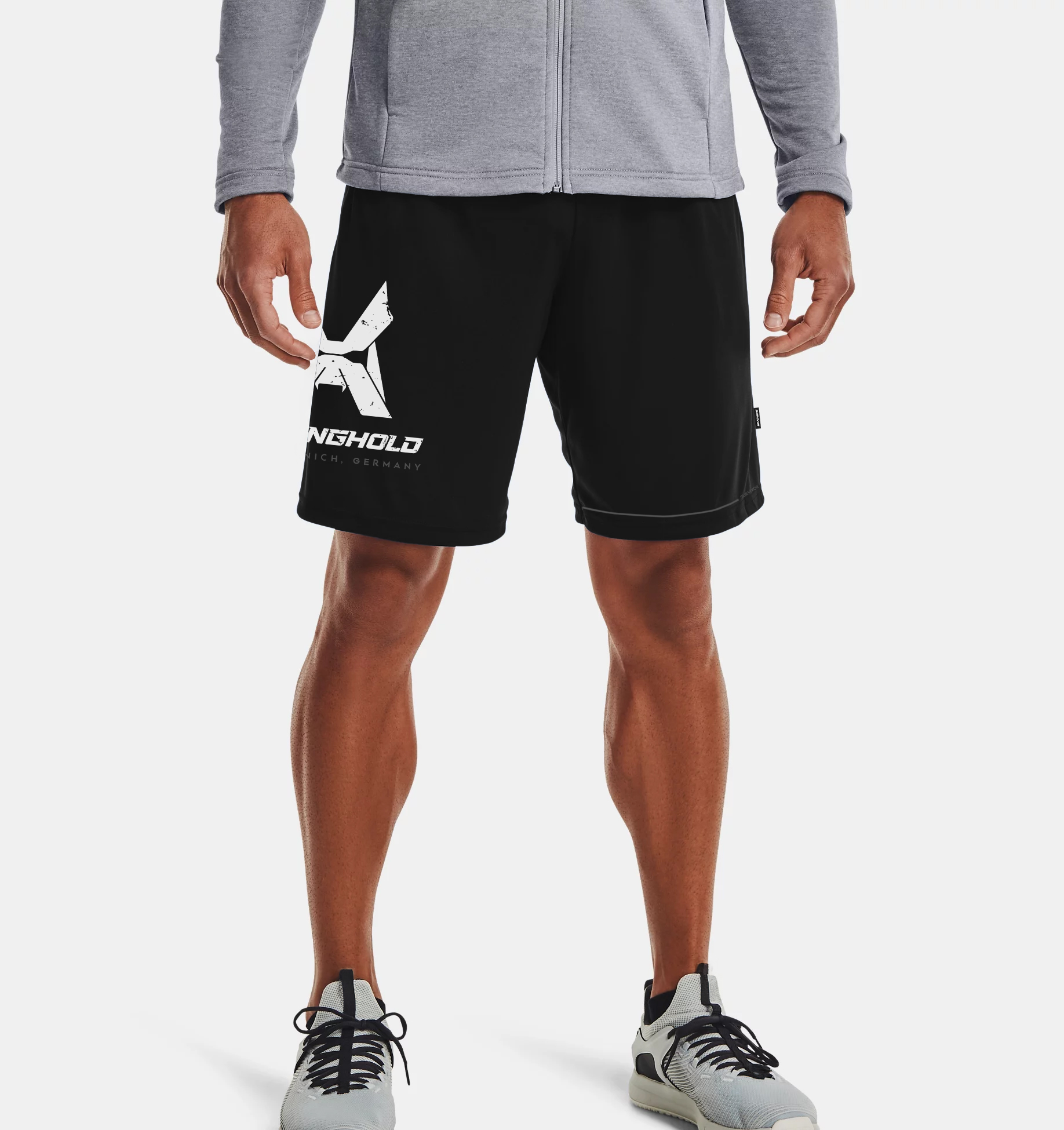 XTRD Mens Survivor Ciruit Training Shorts 1.0 Black 01 Men's Survivor Cotton Blend Training Shorts 1.0 - Image 1
