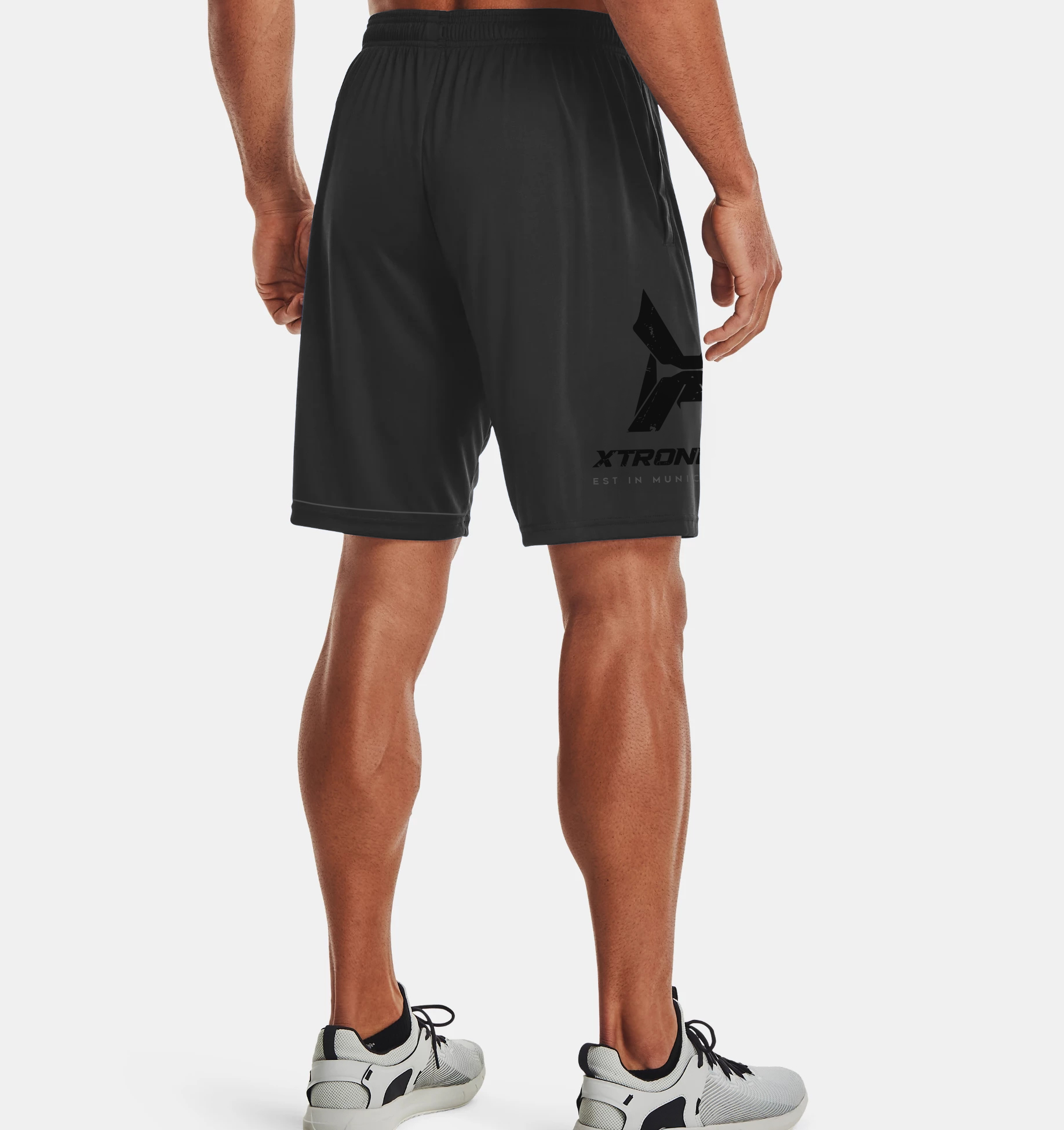 XTRD Mens Survivor Ciruit Training Shorts 1.0 Gray 02 Men's Survivor Cotton Blend Training Shorts 1.0 - Image 11