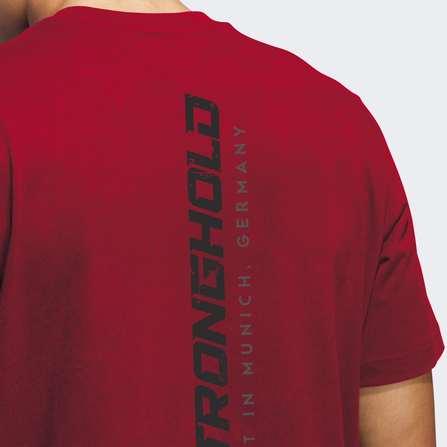 XTRD Men's Survivor Workout Cotton T Future Red 04 Men's Survivor Workout Cotton T-Shirt - Image 14