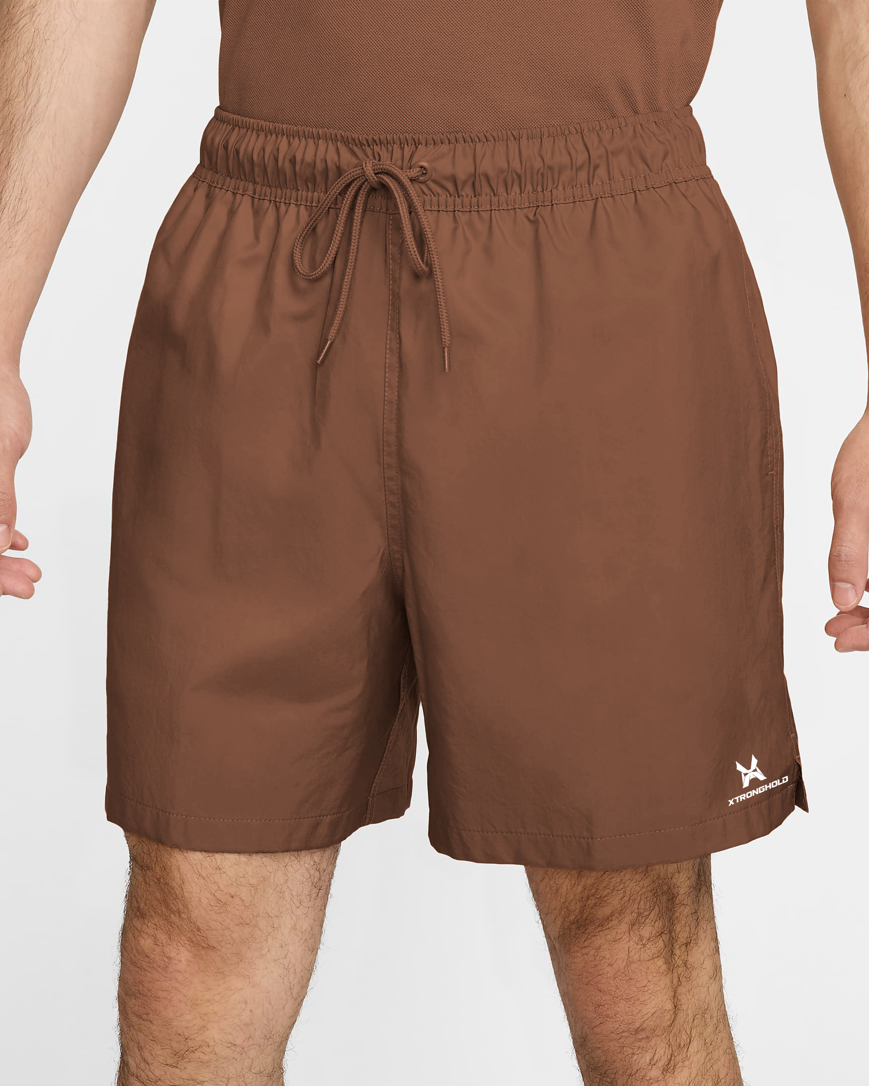 XTRD Men's X Agility Shorts Copper Brown 01 XTRD Men's X Agility Shorts - Image 1