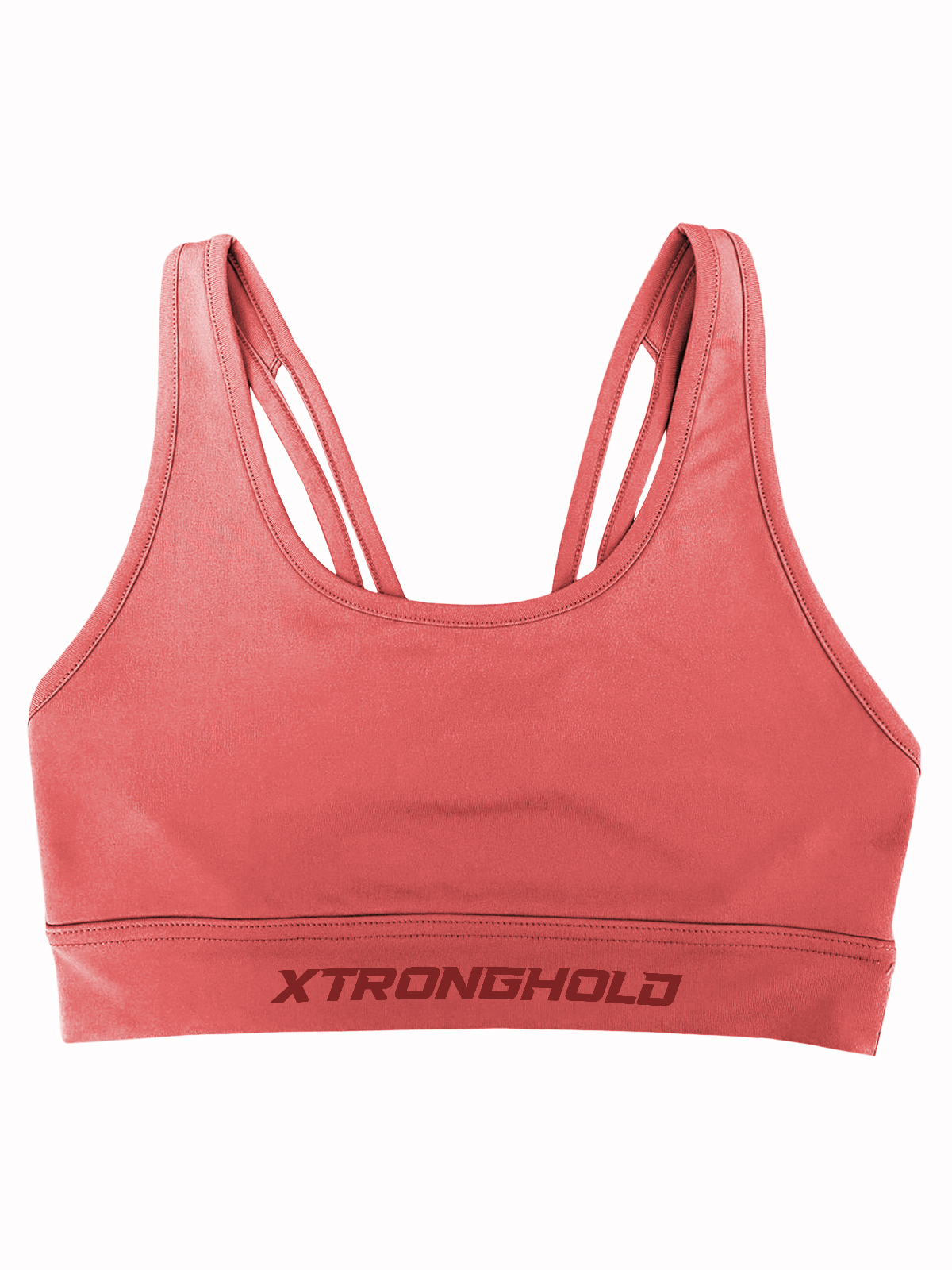 XTRD Women's MC Flow Strappy Sports Bra V1 Terra Cotta 01 Women's MC Flow Strappy Sports Bra V1 - Image 1