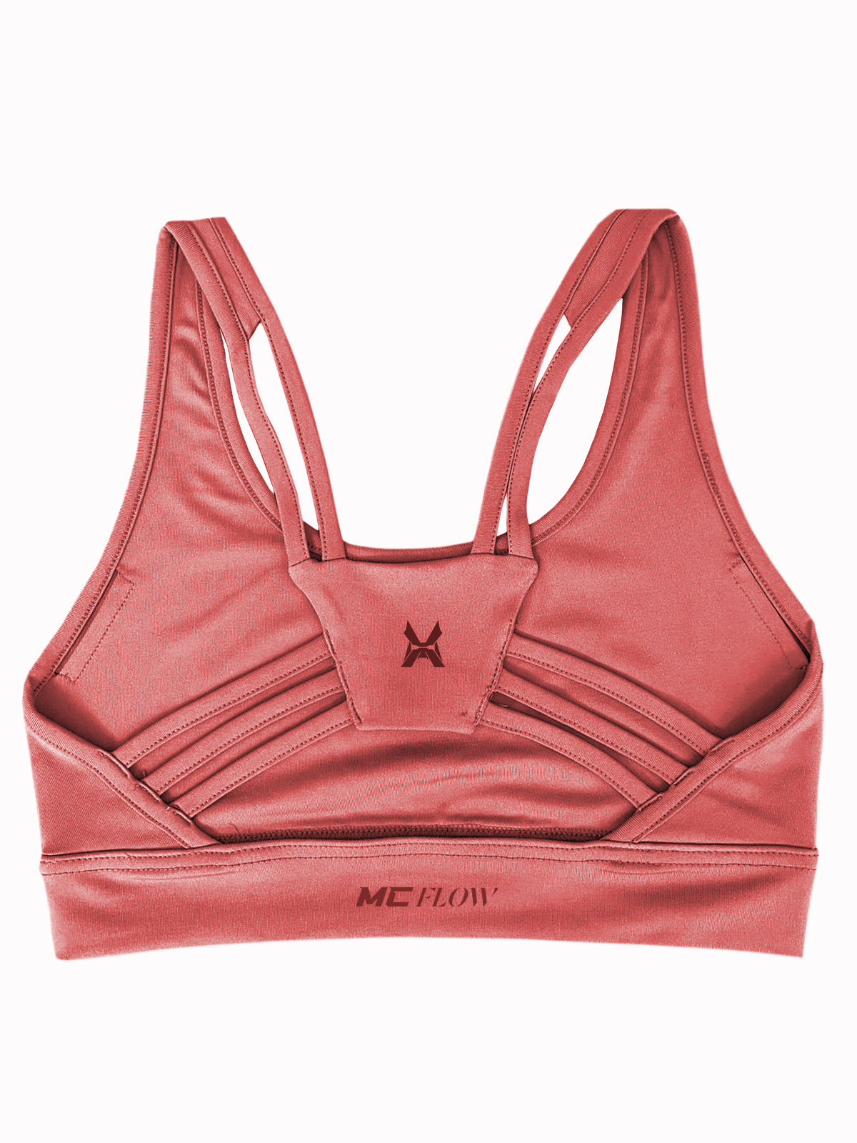 XTRD Women's MC Flow Strappy Sports Bra V1 Terra Cotta 02 Women's MC Flow Strappy Sports Bra V1 - Image 7